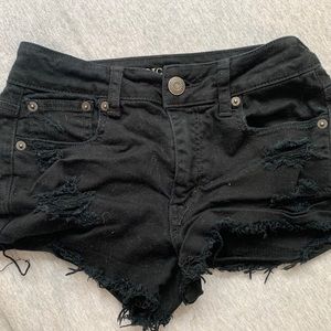 American eagle size 2 high rise festival shorts